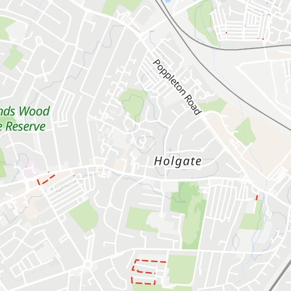Map of Howe Hill