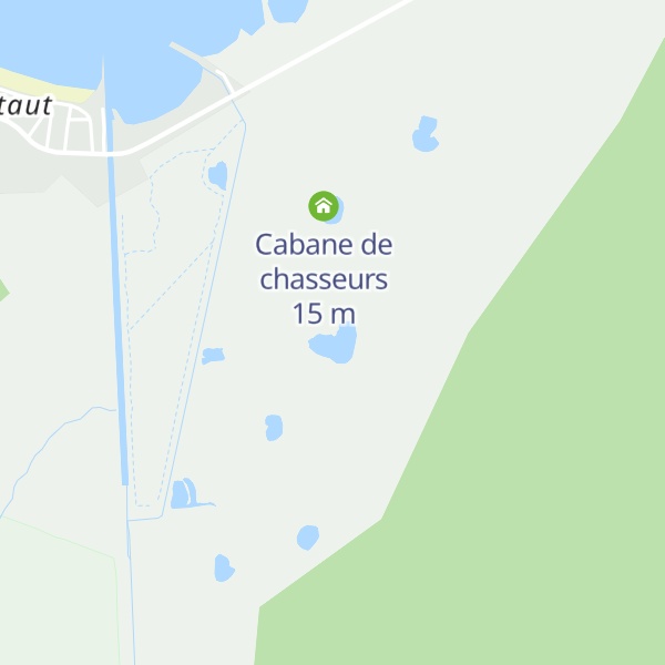 Map of Cabane de chasseurs