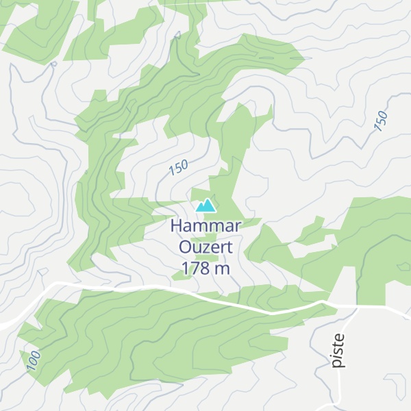 Map of Hammar Ouzert