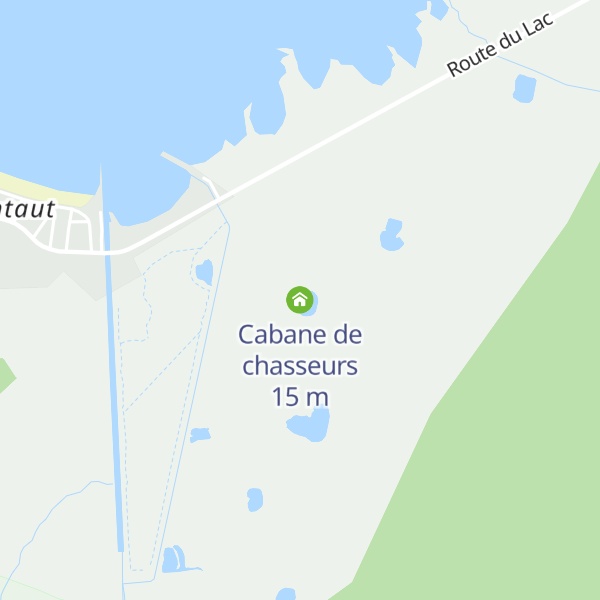 Map of Cabane de chasseurs