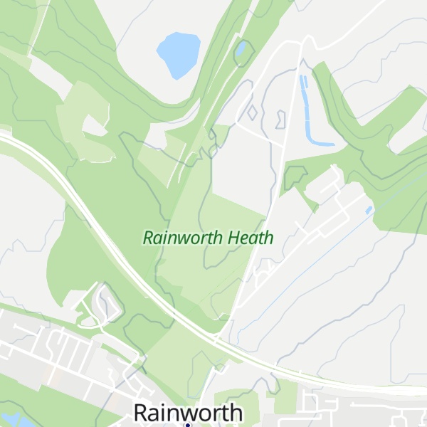 Map of Spring Hill