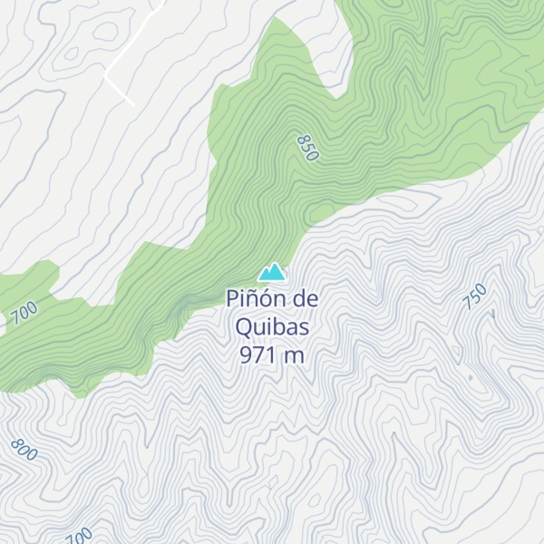 Map of Piñón de Quibas