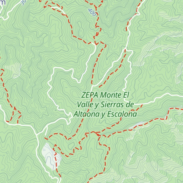 Map of Pico del Relojero