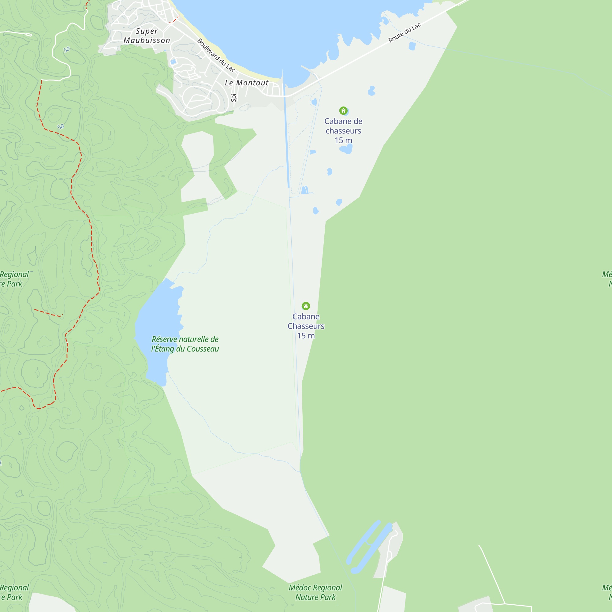 Cabane Chasseurs map