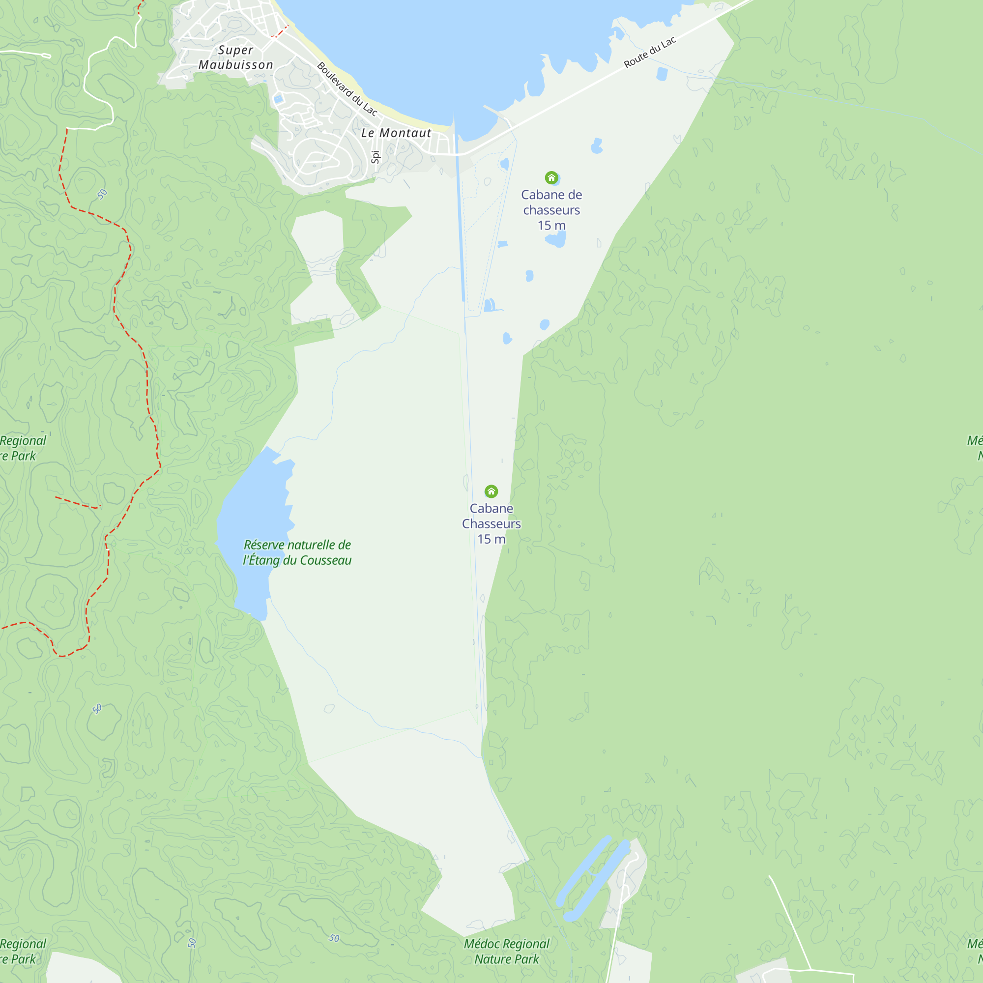 Cabane Chasseurs map