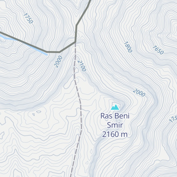 Map of Djebel Amour