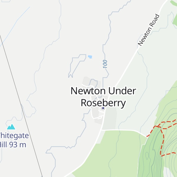 Map of Hall Hill