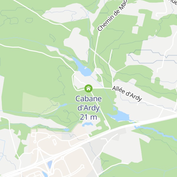 Map of Cabane d'Ardy