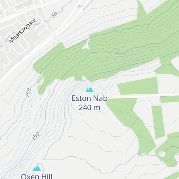 Map of Eston Nab