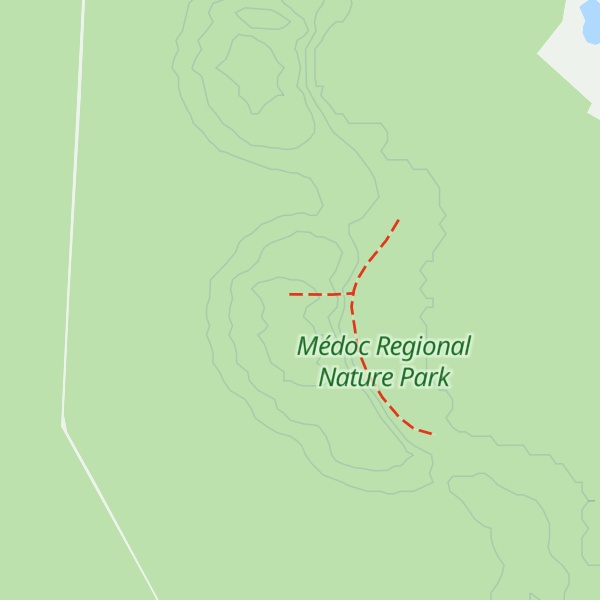 Map of Dune du Crohot Nègre