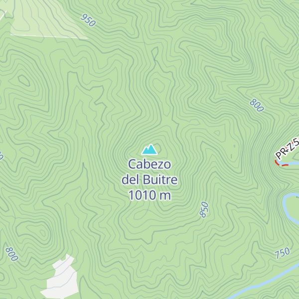 Map of Cabezo del Buitre