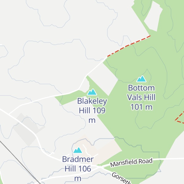 Map of Blakeley Hill