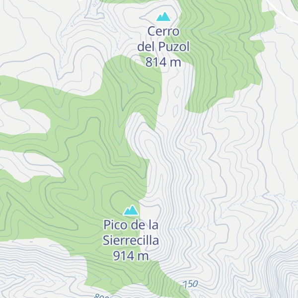 Map of Loma de las Pilillas