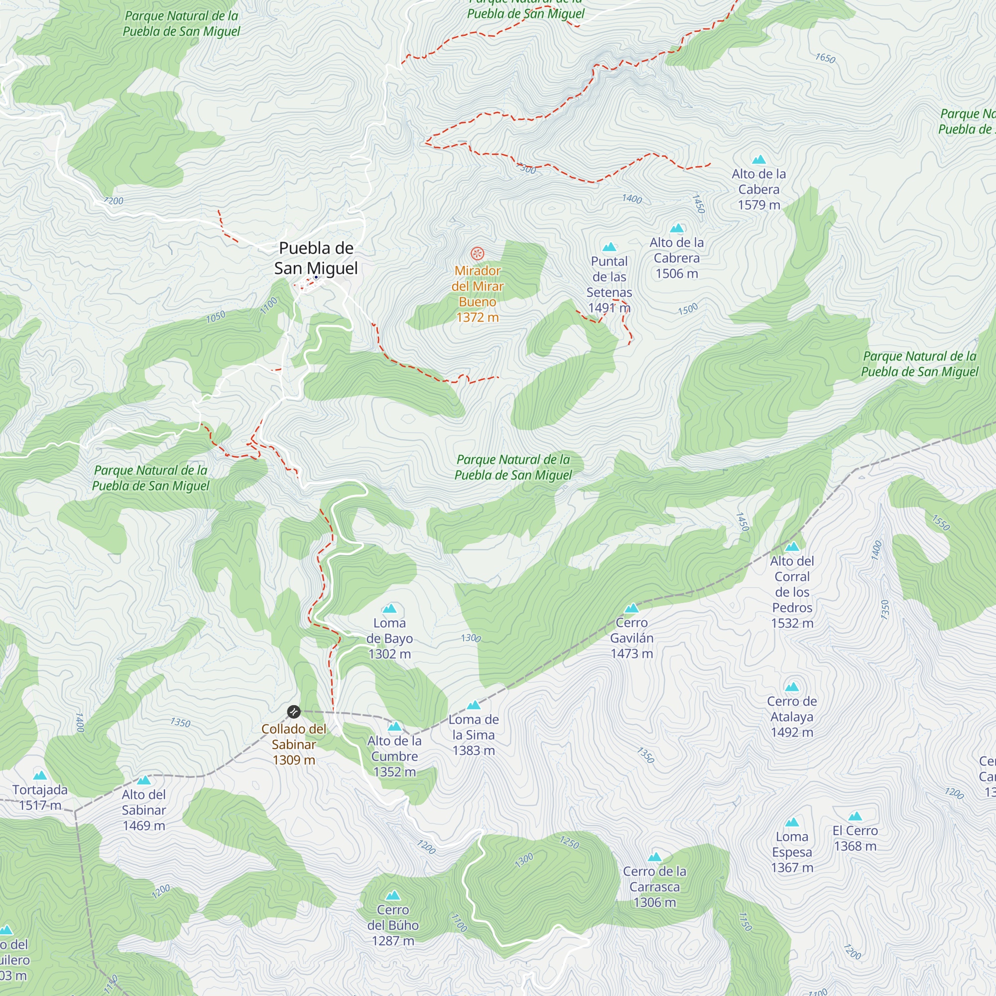 Caseta del Molinero map