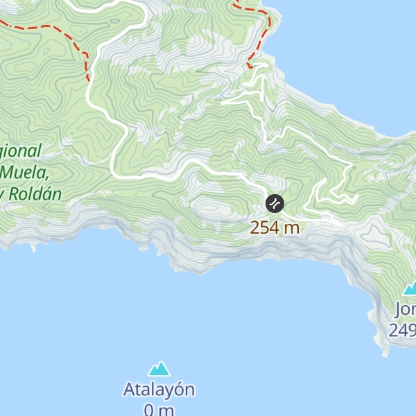 Map of Cabezo del Atalayón