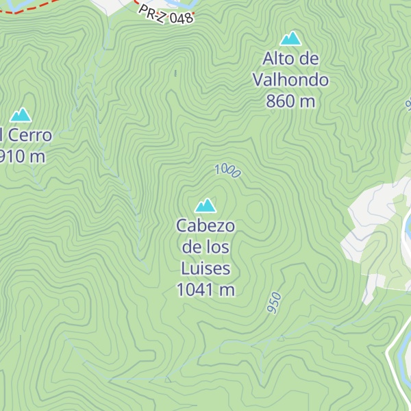 Map of Cabezo de los Luises