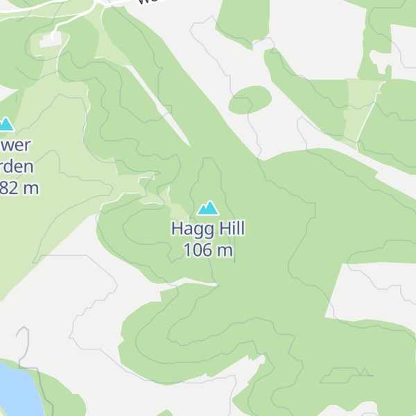 Map of Hagg Hill