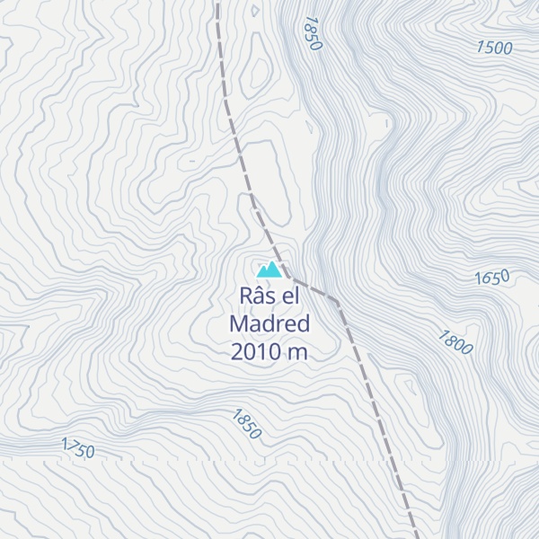 Map of Râs el Madred