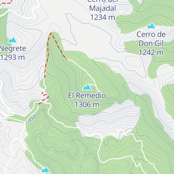 Map of El Remedio