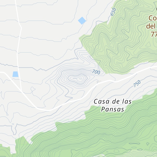 Map of Cerro del Castellar