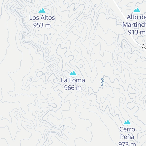 Map of La Loma