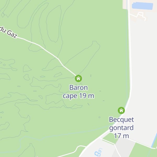 Map of Baron cape