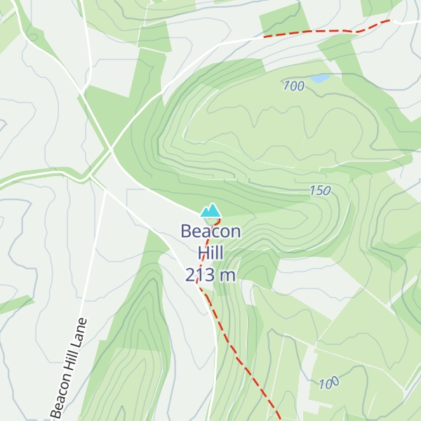Map of Beacon Hill