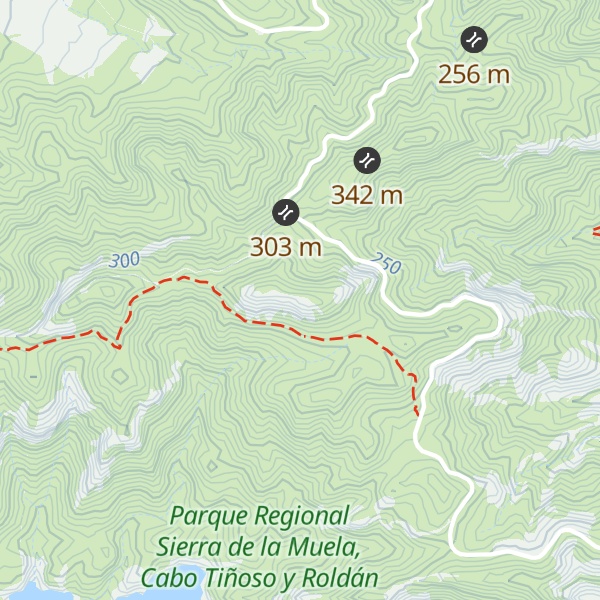 Map of La Picadera