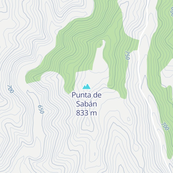 Map of Punta de Sabán