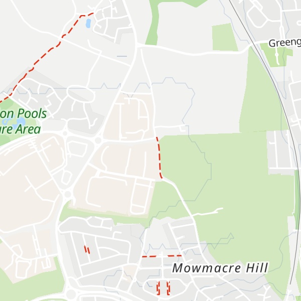 Map of Birstall Hill
