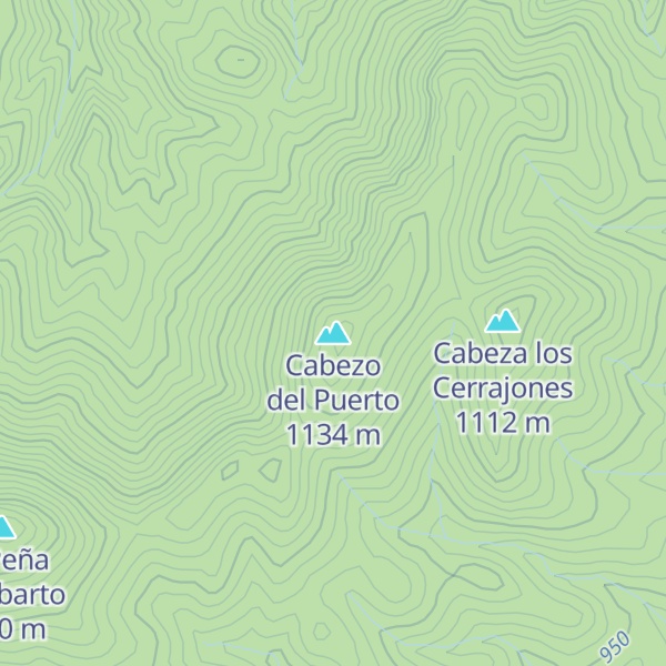 Map of Cabezo del Puerto