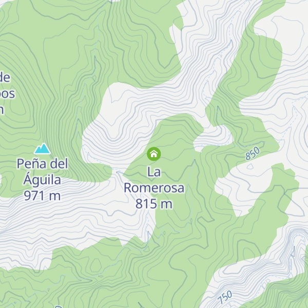 Map of La Romerosa