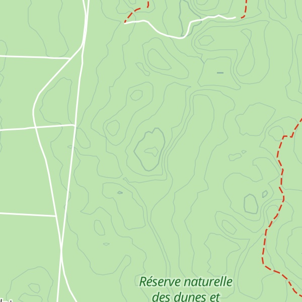 Map of Truc de la Hourcade