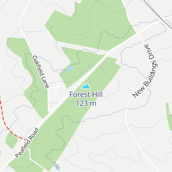 Map of Forest Hill