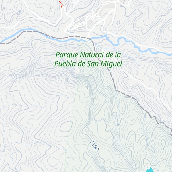 Map of Peña del Águila