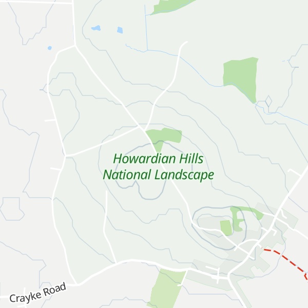 Map of Gallows Hill