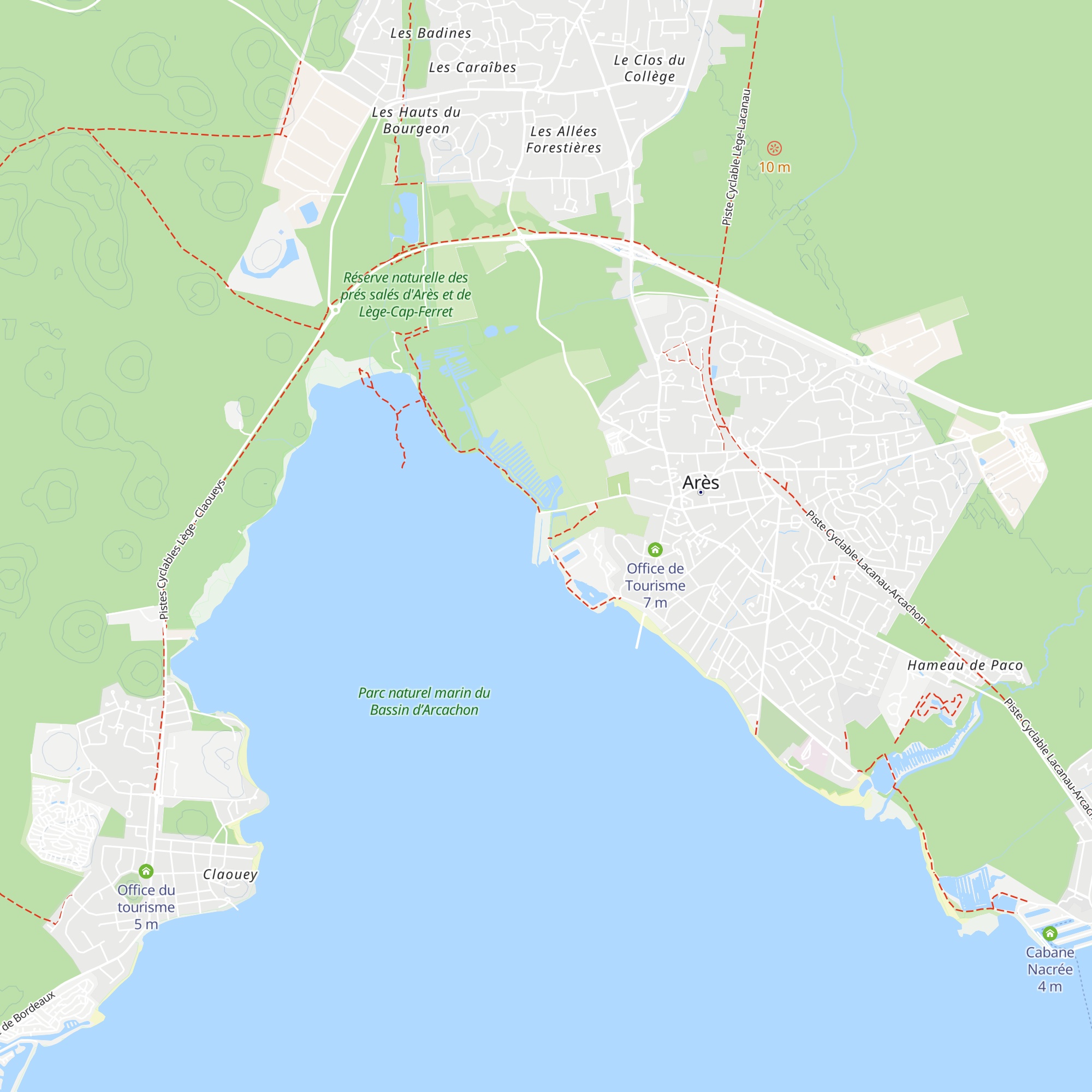 Cabane 44 map