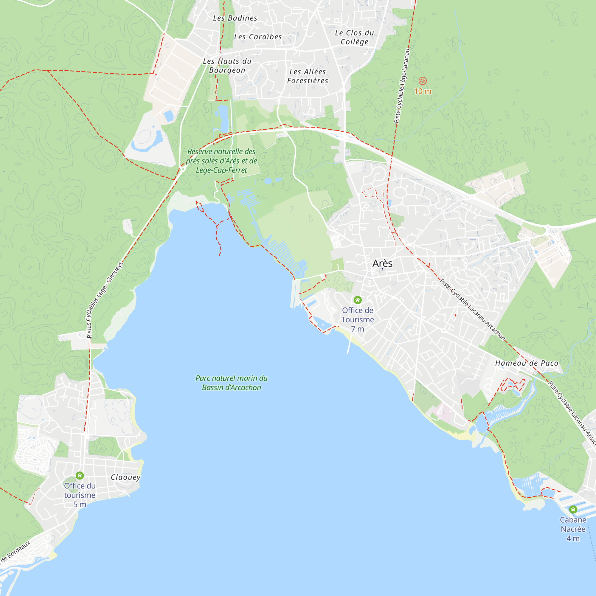 Cabane 44 map