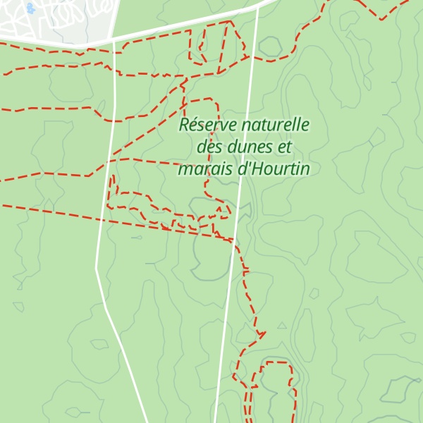 Map of Grand Mont d'Hourtin