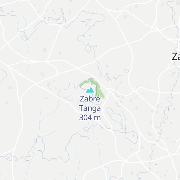 Map of Zabré Tanga