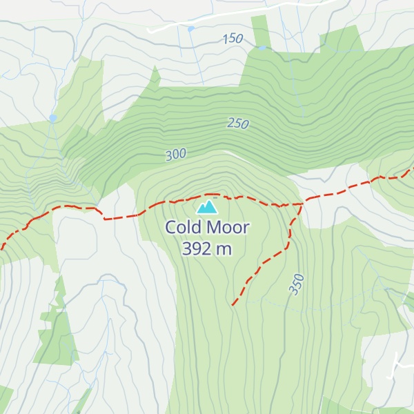 Map of Cold Moor