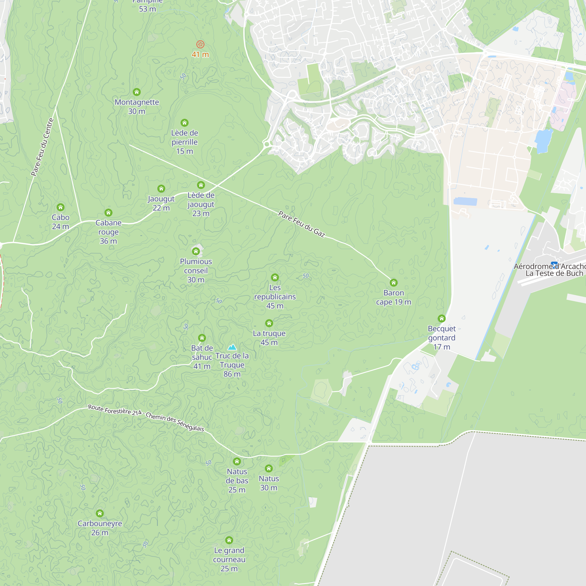 Les angeliques map