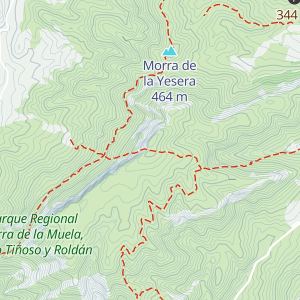 Map of Refugio de Peñas Blancas