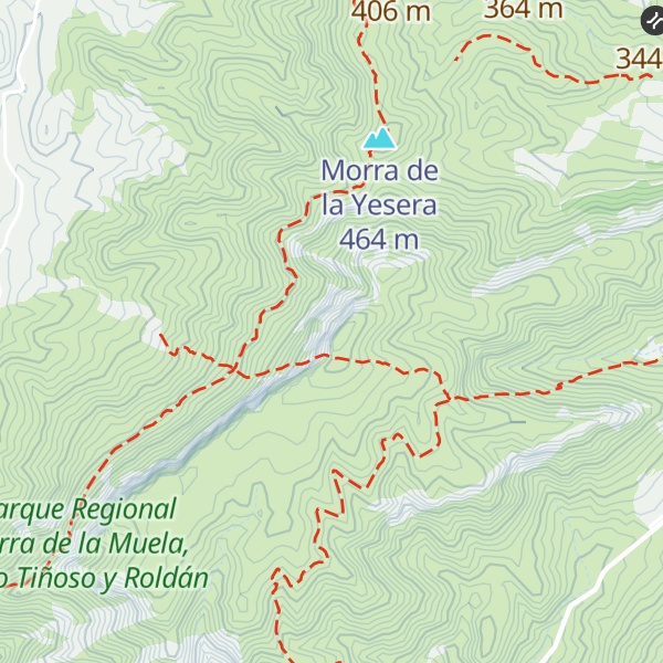 Map of Peñas Blancas