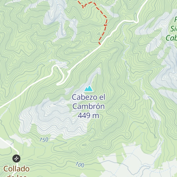 Map of Cabezo el Cambrón