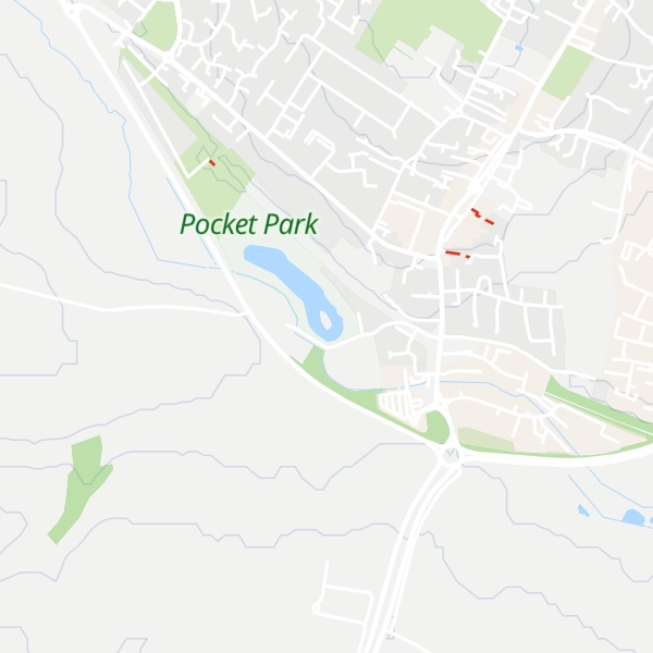 Map of Castle Hill