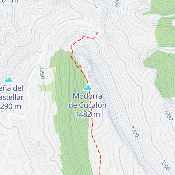 Map of Modorra de Cucalón