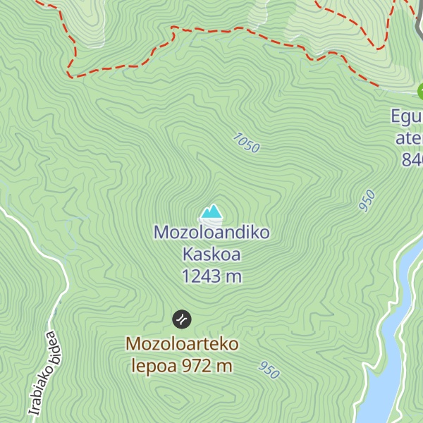 Map of Mozoloandiko Kaskoa
