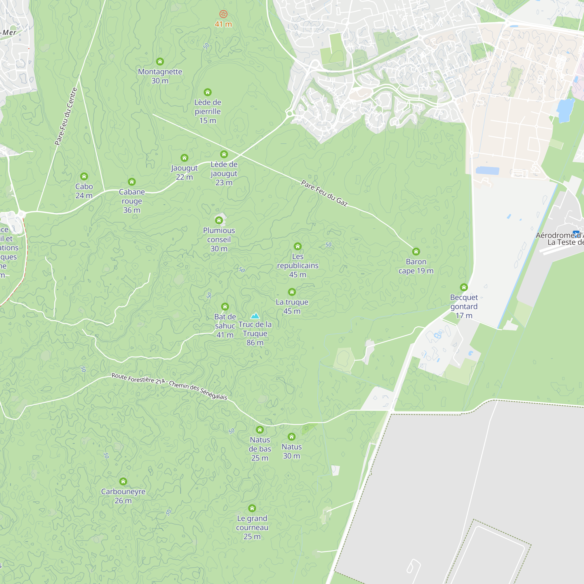 La truque map