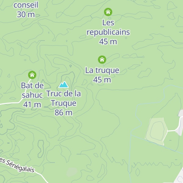 Map of Pelous
